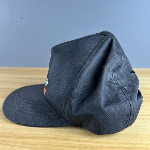 Vintage Buckmaster Life Member Black SnapBack Hat - Picture 4 of 7